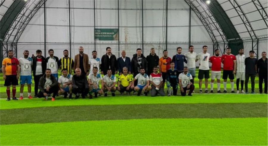 İlçe genelinde başlatmış olduğumuz sosyal aktivitelerin ilk ayağı olan Halı Saha Futbol Turnuvası